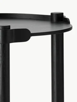 Ronde bijzettafel Woody van eikenhout