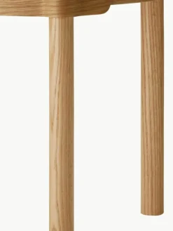 Ronde bijzettafel Woody van eikenhout