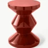 Ronde bijzettafel Zig Zag