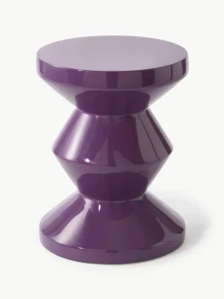 Ronde bijzettafel Zig Zag
