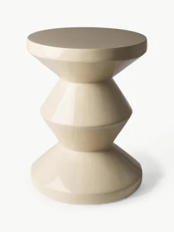 Ronde bijzettafel Zig Zag