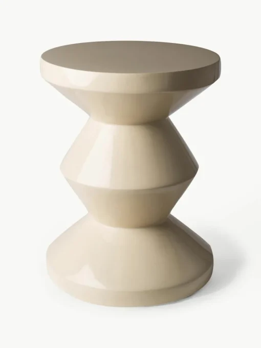 Ronde bijzettafel Zig Zag