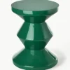 Ronde bijzettafel Zig Zag