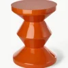 Ronde bijzettafel Zig Zag