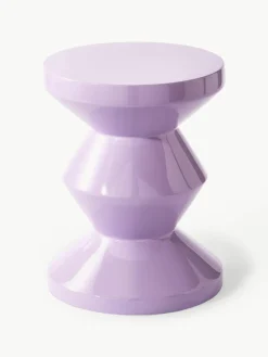 Ronde bijzettafel Zig Zag