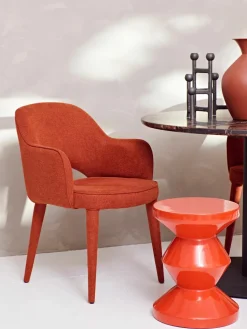Ronde bijzettafel Zig Zag