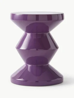 Ronde bijzettafel Zig Zag