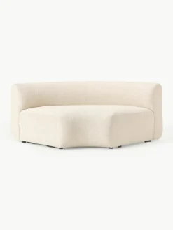 Ronde bouclé hoekmodule Sofia