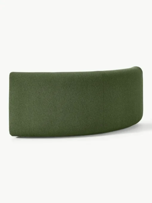 Ronde bouclé hoekmodule Sofia