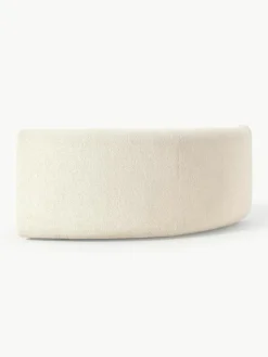 Ronde bouclé hoekmodule Sofia