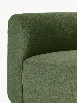 Ronde bouclé hoekmodule Sofia