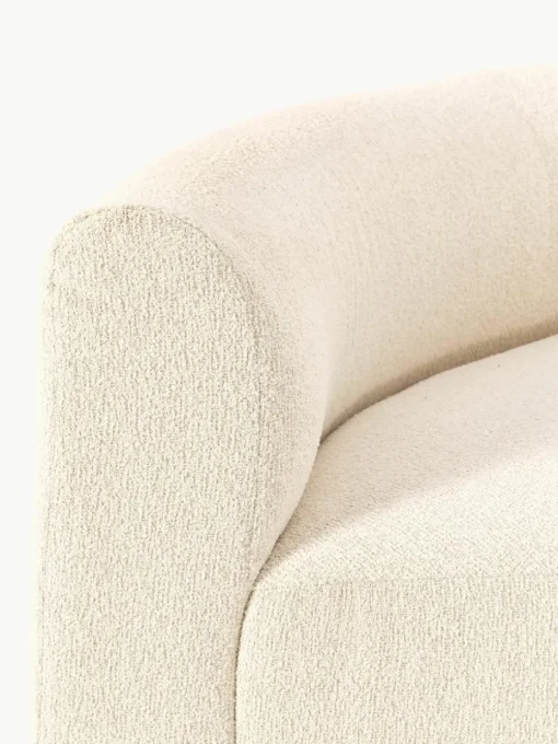 Ronde bouclé hoekmodule Sofia