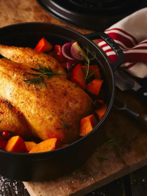 Ronde braadpan La Cocotte uit gietijzer