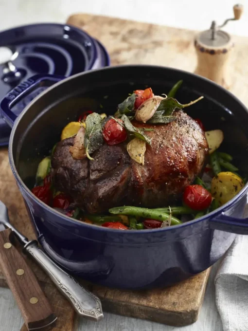 Ronde braadpan La Cocotte uit gietijzer