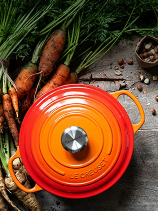 Ronde braadpan Signature Collection van gietijzer