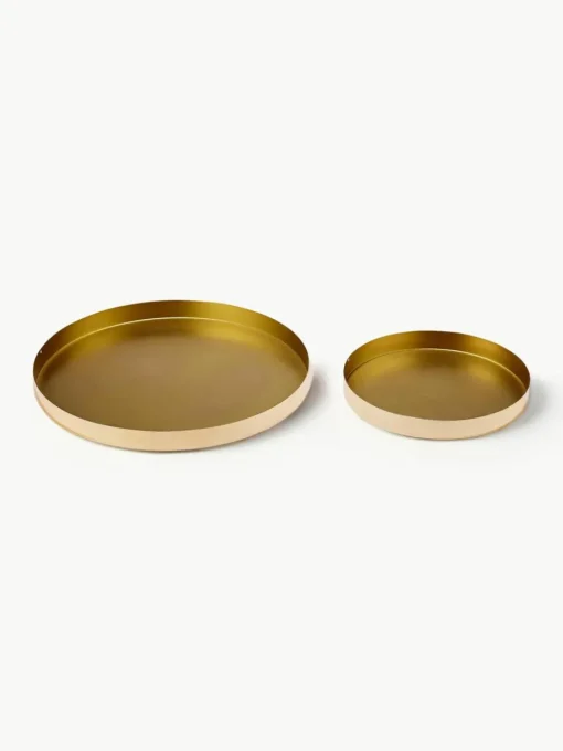 Ronde dienbladen Aurora , set van 2