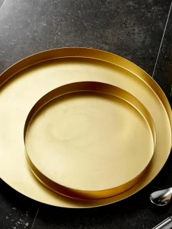Ronde dienbladen Aurora , set van 2