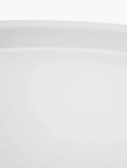 Ronde dienbladtafel Sangro in wit van metaal