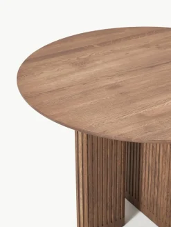 Ronde eettafel Jolka van eikenhout, Ø 120 cm