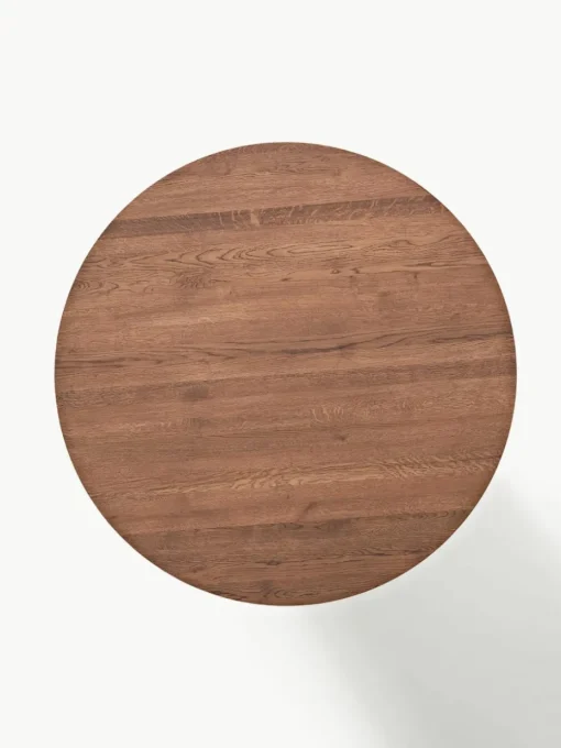Ronde eettafel Jolka van eikenhout, Ø 120 cm