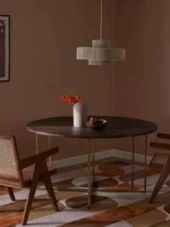 Ronde eettafel Luca van mangohout, in verschillende formaten