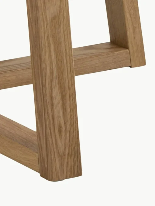 Ronde eettafel Malika uit berkenhout, Ø 120 cm