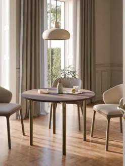 Ronde eettafel Mavi, Ø 110 cm