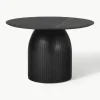 Ronde eettafel Nelly met marmeren tafelblad, Ø 115 cm