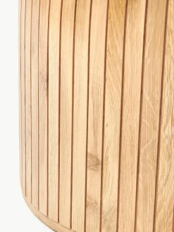 Ronde eettafel Nelly met marmeren tafelblad, Ø 115 cm