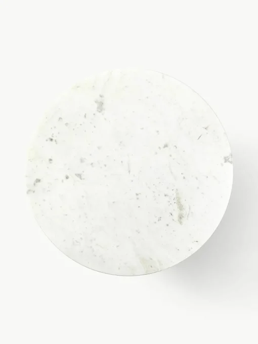 Ronde eettafel Nelly met marmeren tafelblad, Ø 115 cm