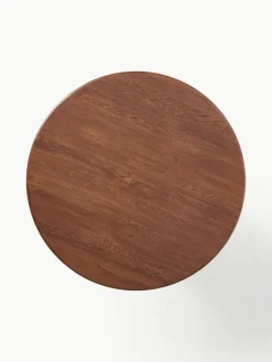 Ronde eettafel Nelly met groefstructuur, in verschillende formaten