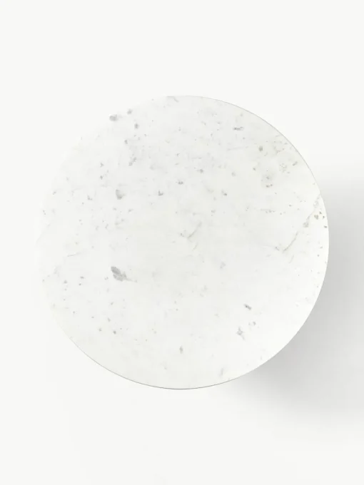 Ronde eettafel Nelly met marmeren tafelblad, Ø 115 cm