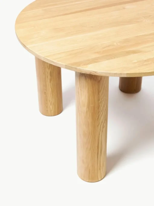 Ronde eettafel Ohana van eikenhout, Ø 120 cm