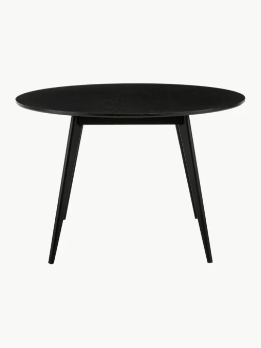 Ronde eettafel Yumi van rubberhout, Ø 115 cm