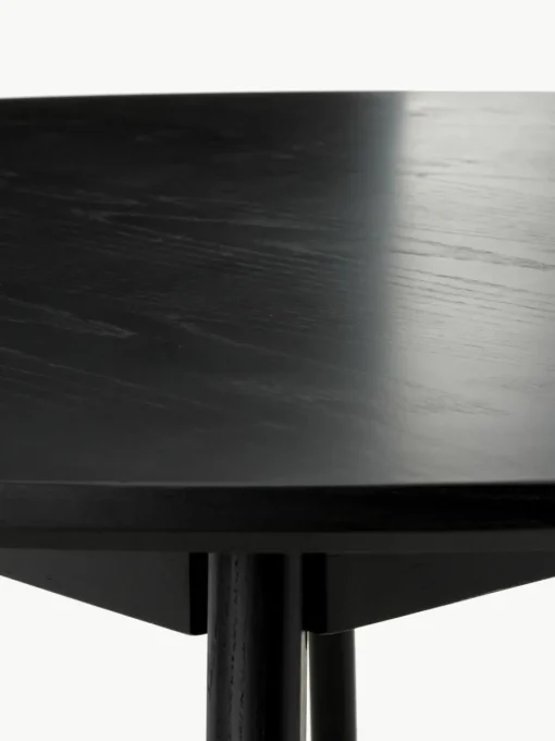 Ronde eettafel Yumi van rubberhout, Ø 115 cm