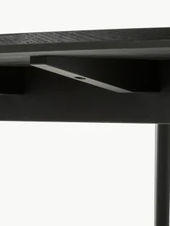 Ronde eettafel Yumi van rubberhout, Ø 115 cm