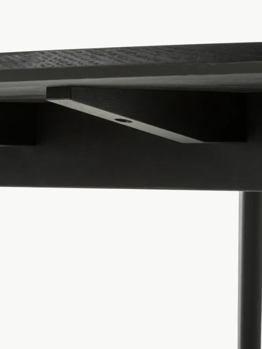 Ronde eettafel Yumi van rubberhout, Ø 115 cm