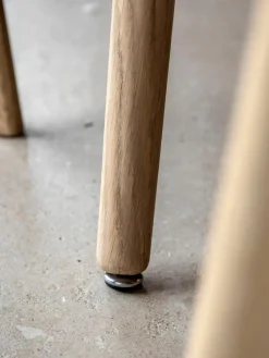Ronde eikenhouten eettafel Hatfield, Ø 110 cm