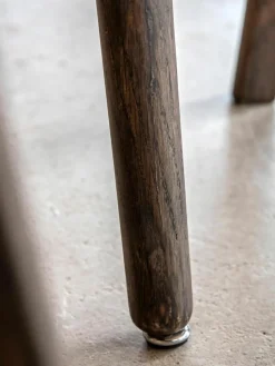 Ronde eikenhouten eettafel Hatfield, Ø 110 cm