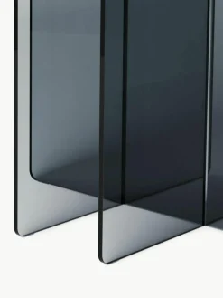 Ronde glazen eettafel Anouk, Ø 120 cm
