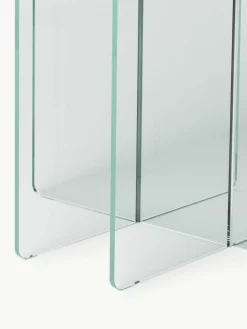 Ronde glazen eettafel Anouk, Ø 120 cm