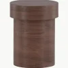 Ronde houten bijzettafel Malung