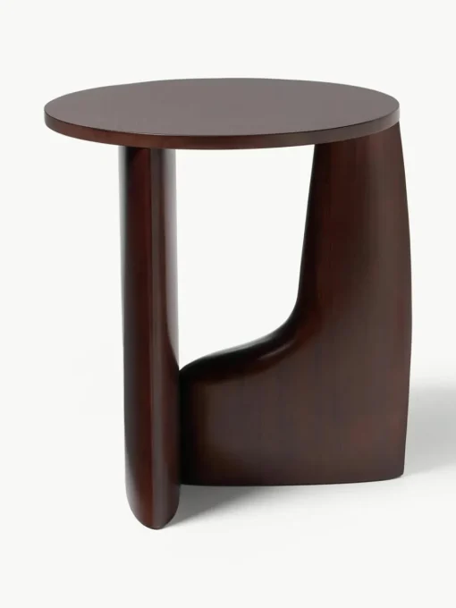 Ronde houten bijzettafel Miya