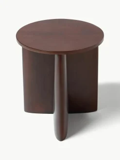 Ronde houten bijzettafel Miya