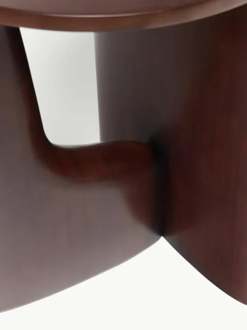 Ronde houten bijzettafel Miya