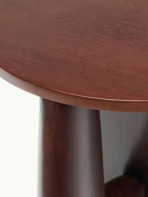 Ronde houten bijzettafel Miya