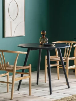Ronde houten eettafel Maddox, Ø 90 cm