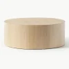 Ronde houten salontafel Dan