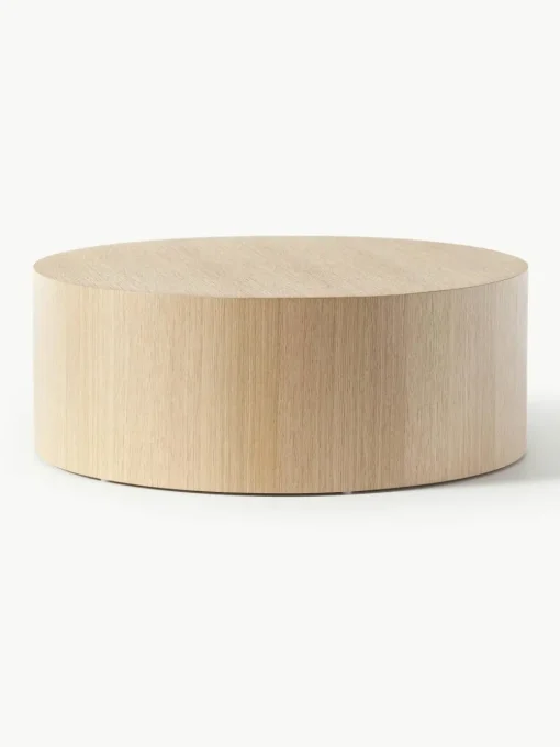 Ronde houten salontafel Dan