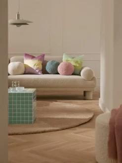Ronde knuffelkussen Dotty